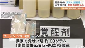 刑事局與日本警方合作，在日本愛媛縣松山市山區查獲安非他命工廠。（圖／翻攝畫面）