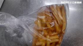 薯條,塑膠袋,會客菜(BlaBla美式餐廳-新豐店 葉老闆授權提供)