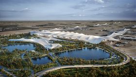 ▲杜拜宣布將為阿勒馬克圖姆國際機場建造新航廈，使其成為「全球最大」機場。（圖／美聯社／達志影像）

