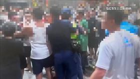 鹽埔迎王祭爆肢體衝突！1男揮狼牙棒叫囂
