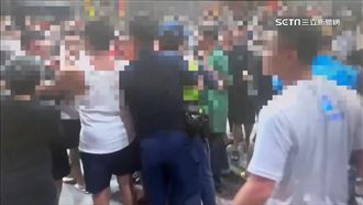 鹽埔迎王祭變調！2男推擠爆口角酒瓶互毆
