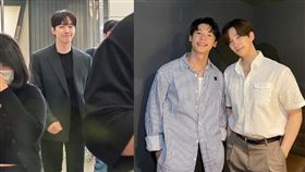 韓星李俊昊相隔不到半年再度來台參加精品活動。（圖／讀者提供）