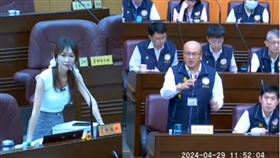 ▲桃園市議員黃瓊慧就智慧垃圾桶設置、垃圾車拖班、南崁溪水汙染等議題提出質詢。（圖／黃瓊慧提供）