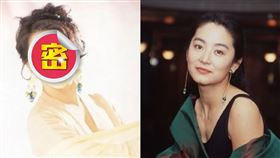 胡慧中；林青霞（圖／翻攝自微博）