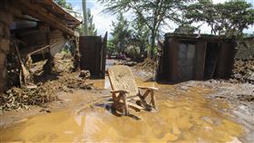 ▲肯亞數週暴雨引發的山洪（圖／美聯社／達志影像）