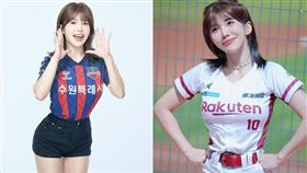 壯壯即將赴韓加盟「水原足球俱樂部」擔任外援啦啦隊成員。（圖／翻攝自ula_shen_ IG）