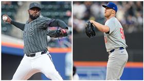 ▲塞維里諾（Luis Severino）和泰安（Jameson Taillon）上演前洋基投手對決。（圖／路透社／美聯社／達志影像）