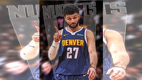丹佛金塊穆雷（Jamal Murray）最後4秒命中關鍵跳投，幫助球隊淘汰湖人晉級次輪。（圖／翻攝自金塊隊官方X）