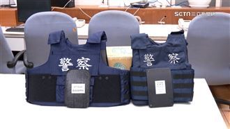 基層警控新防彈背心爛　抗凹陷板一折就彎