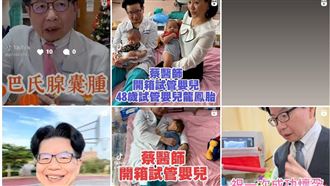 獨／今年最強迷因!粉絲20萬 蔡醫師吐心聲