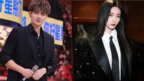 黃子韜（左）與女星徐藝洋緋聞已傳了2年。（組合圖／翻攝自微博）