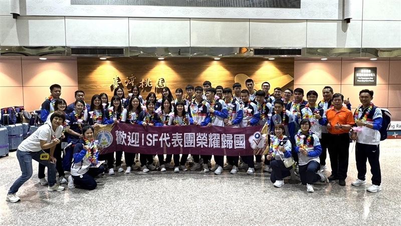 世界中學生排球錦標賽　台灣女排奪亞軍