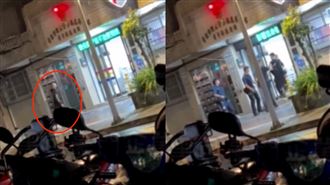 不滿無照駕駛被開單　國三生派出所砸雞蛋