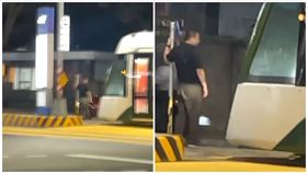 高雄,輕軌,帝王條款,行人,擋車