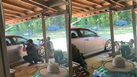 美國北卡羅來納州於29日爆發一起警匪槍戰。（圖／翻攝臉書Saing Chhoeun）