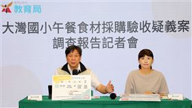 大灣國小學校午餐食材採購驗收疑義案調查報告記者會