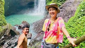 Gigi（右）與史丹利度假（圖／有魚娛樂提供）