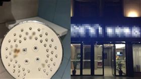 我女兒有拿來漱口…蓮蓬頭疑似黏有糞便！官方：不一定是酒店的問題（圖／翻攝自新浪網）