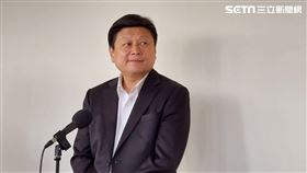 傅崐萁受訪。(圖/記者陳怡潔攝影)