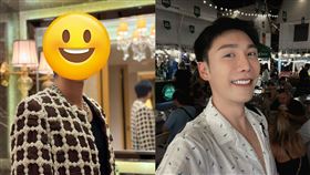 王力宏回歸開唱PO照被說撞臉網美小吳。（組合圖／翻攝自IG）