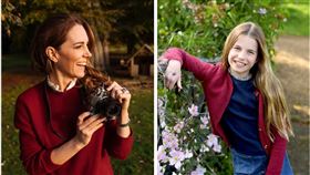 夏綠蒂公主9歲生日照「毛衣花朵藏巧思」（圖／翻攝princeandprincessofwales IG）