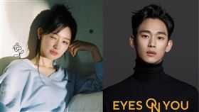 《淚之女王》金秀賢、金智媛。（圖／翻攝自X）