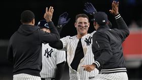 ▲前8局僅擊出2安，洋基9局下靠著瑞佐（Anthony Rizzo）的再見安打贏球。（圖／美聯社／達志影像）