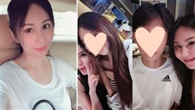 洪曉蕾兒女。（圖／翻攝自臉書）