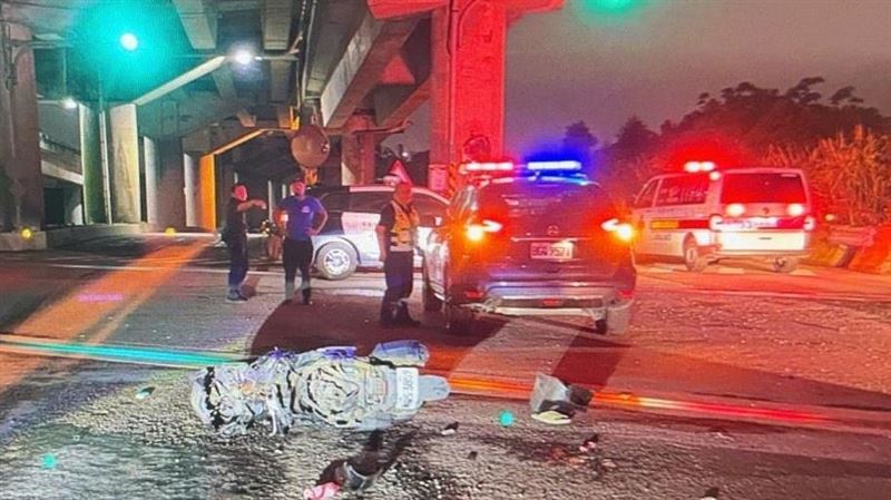 桃園高中生無照酒駕載妹撞車慘死畫面曝