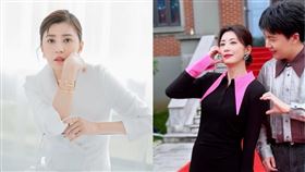  賈靜雯近日合體小21歲男星郭麒麟，外型被人誤認為姊弟。（圖／翻攝自微博）