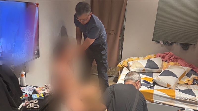 新北陳冠希竊雙B撞警車　狼狽落網畫面曝