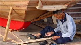 ▲木作王船國寶級大師林良太。（圖／方志維提供）