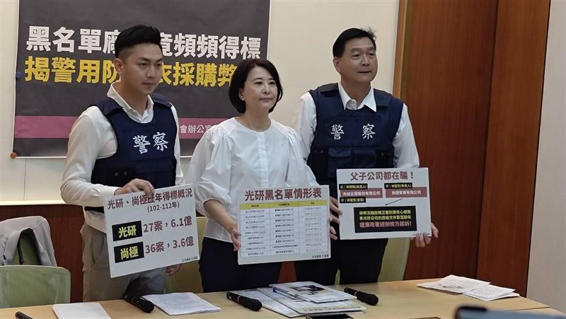 立委爆防彈衣廠商3列黑名單　警署將回收