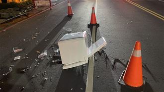 台中浩克失控「從12樓丟下冰箱」砸大街上