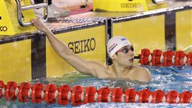 「台灣蝶王」王冠閎全大運在200公尺蝶賽奪金，締造4連霸。（圖／13年全大運執委會提供）