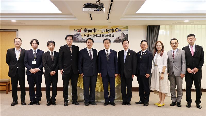 飛虎將軍廟牽起情誼！台南市與那珂市締盟
