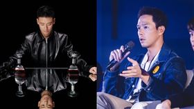 周世雄（右）曾控丁春誠（左）抄襲創意，怎料他所辦「夜藝博」涉侵權。（組合圖／翻攝自周世雄、丁春誠臉書）