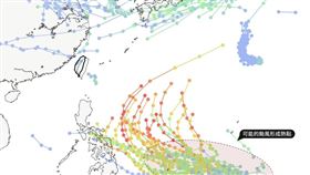 天氣特急指出，西太平洋出現了熱帶系統的訊號。（圖／翻攝自台灣颱風論壇｜天氣特急）