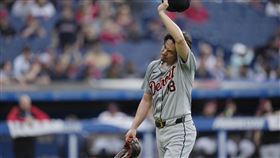 ▲前田健太2局挨5安掉7分。（圖／美聯社／達志影像）