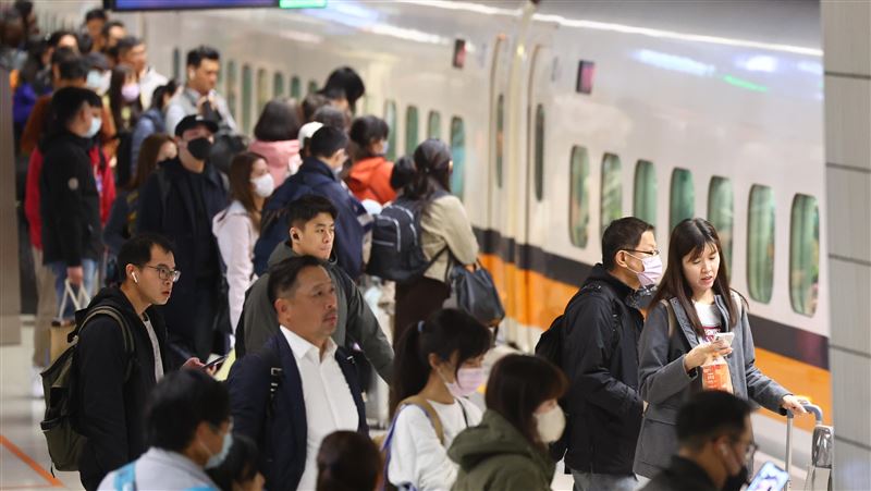高鐵端午加開107班列車　5/10凌晨可購票