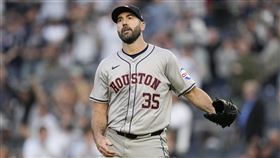 ▲韋蘭德（Justin Verlander）對洋基慘挨3轟掉7分。（圖／美聯社／達志影像）