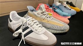 來億運動鞋，圖左為adidas SAMBA。（圖／記者王翊綺攝影）