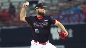 味全龍洋投艾璞樂掛帥先發，主投5.2局無失分，奪下勝投。（圖／番社自味全龍IG）