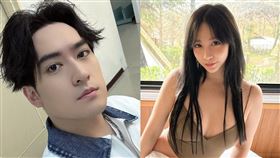 沈建宏、Bella。（圖／翻攝自沈建宏、Bella IG）