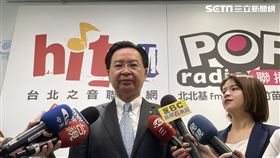 吳釗燮接受《POP撞新聞》主持人黃暐瀚專訪（圖／記者高逸帆攝影）