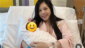 楊晨熙上月平安生下女兒。（圖／翻攝自IG／楊晨熙）