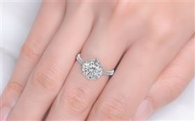 鑽石博士鑽石戒指-銀河星光。（圖／超商業者提供）