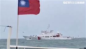 中國海警船、公務船「組隊闖金門海域」！海巡署調6艇監控、驅離　（圖／海巡署金馬澎分署提供）