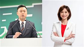 賴清德的總統府發言人內定由現任民進黨國際部主任李問，以及賴清德總統競選團隊發言人郭雅慧出任。（郭雅慧的照片是臉書照，李問的照片是民進黨提供）