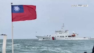 中5海警船偕7公務船闖金門水域　海巡驅離
